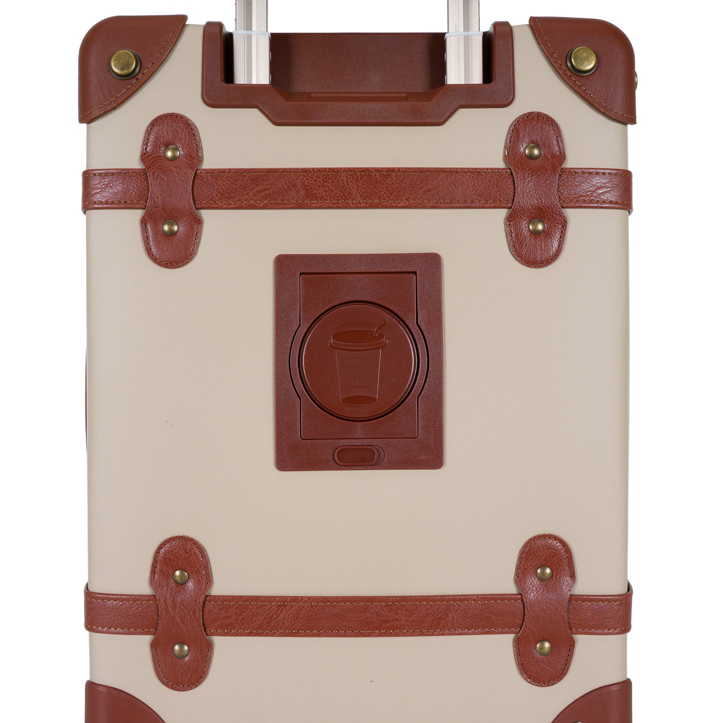 مجموعة حقائب سفر جلدية مقاومة للخدش