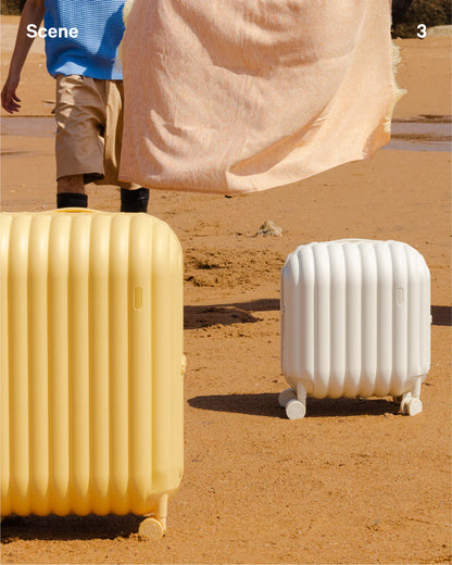 حقيبة سفر 20 بوصة/24 بوصة/28 بوصة، تصميم على شكل خبز