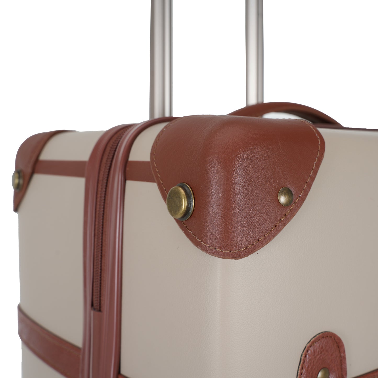 مجموعة حقائب سفر جلدية مقاومة للخدش