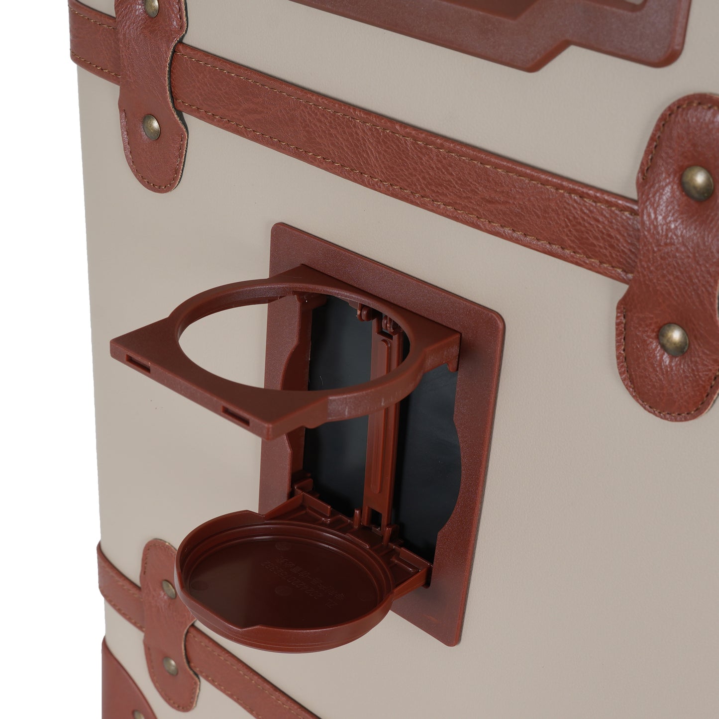 مجموعة حقائب سفر جلدية مقاومة للخدش