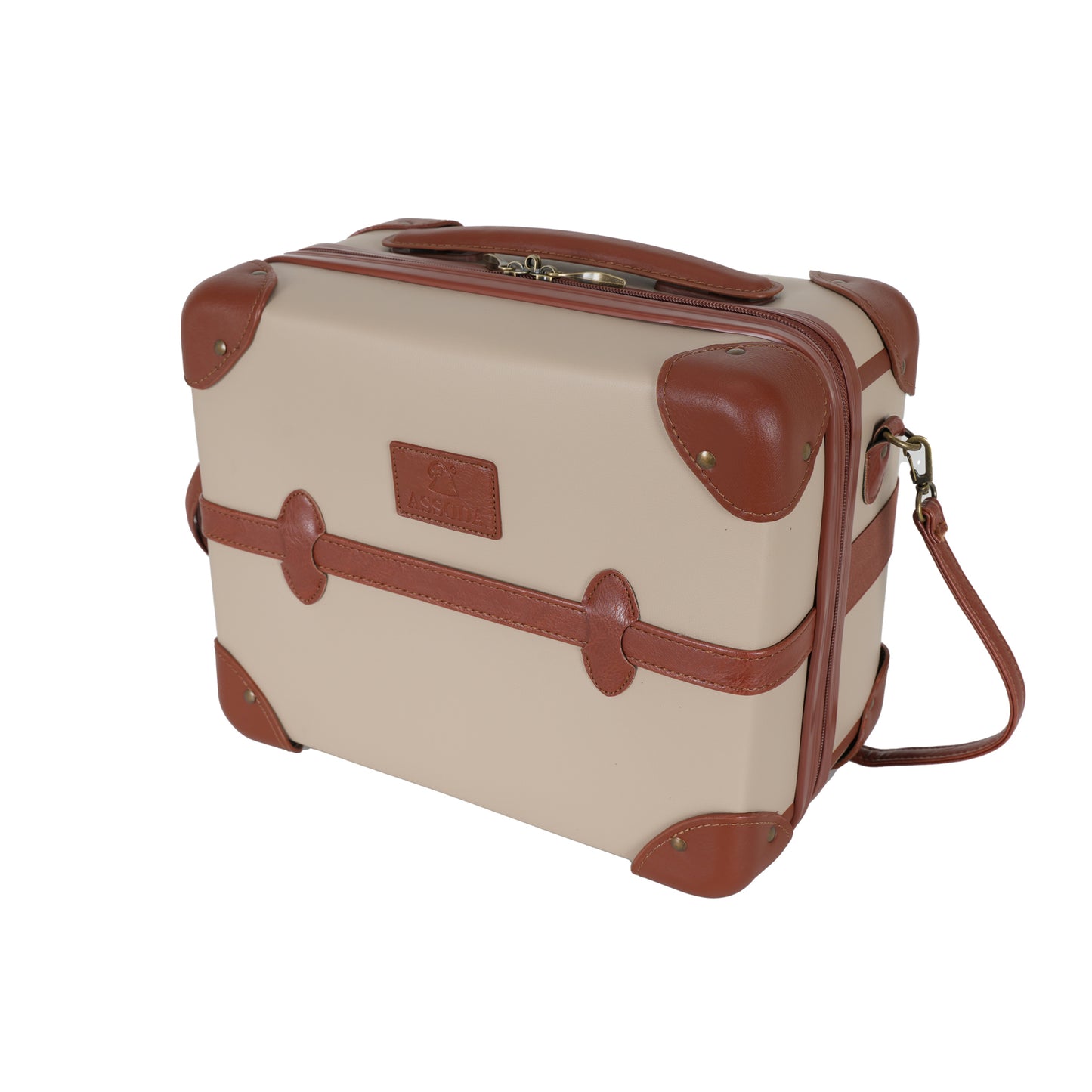 مجموعة حقائب سفر جلدية مقاومة للخدش