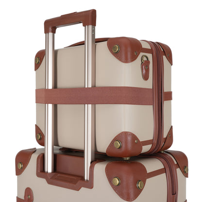 مجموعة حقائب سفر جلدية مقاومة للخدش