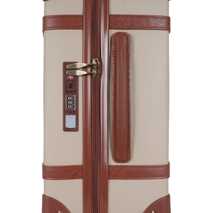 مجموعة حقائب سفر جلدية مقاومة للخدش