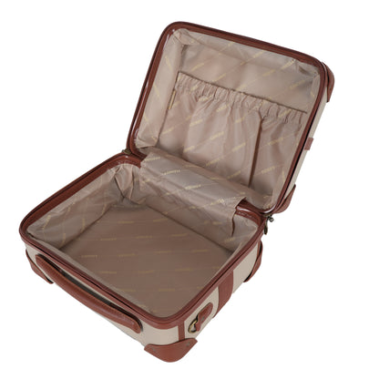 مجموعة حقائب سفر جلدية مقاومة للخدش