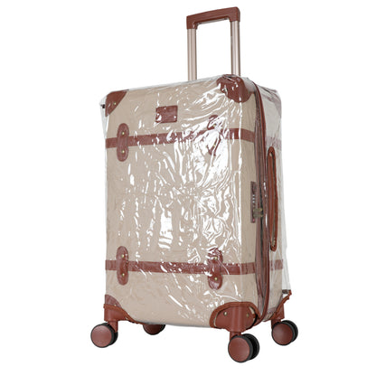 مجموعة حقائب سفر جلدية مقاومة للخدش