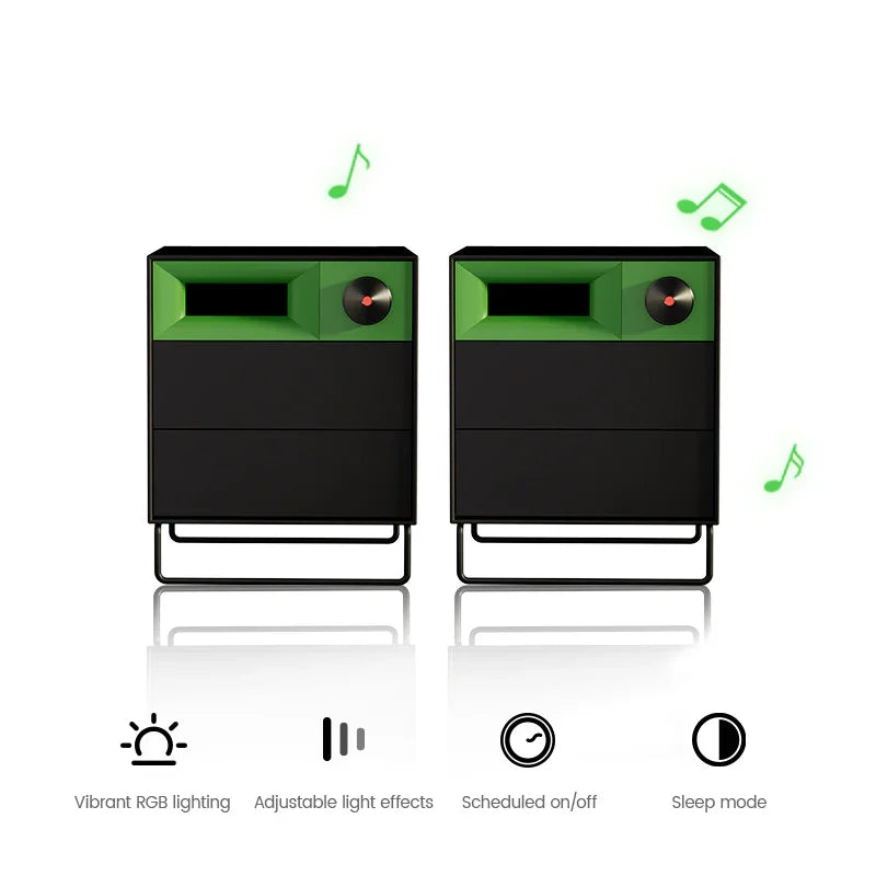 مكبر صوت ستريو MorningBlues S1 للطاولة الليلية 