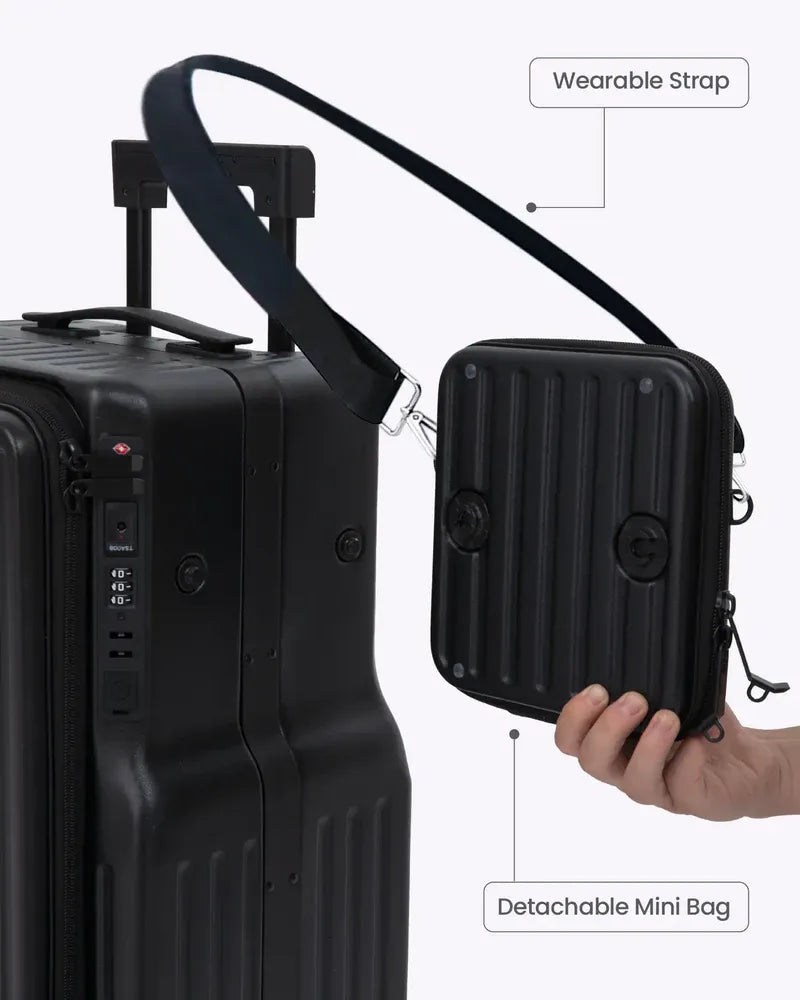 حقيبة سفر حديثة ثنائية الحمل