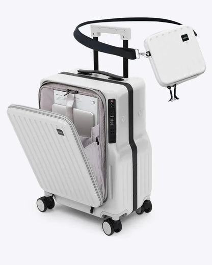 حقيبة سفر حديثة ثنائية الحمل