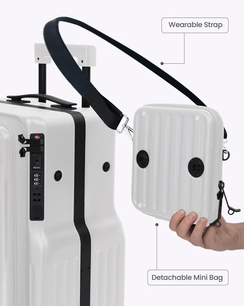 حقيبة سفر حديثة ثنائية الحمل